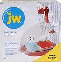 Algopix Similar Product 5 - JW Pet Company Insight Bird Bath Bird