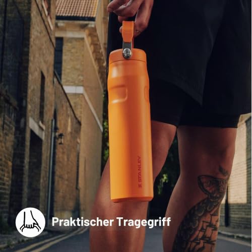 Stanley 1913 Flip Straw Trinkflasche 0.7L - Goldenrod Coral – Ansicht 6