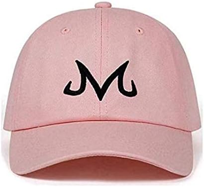 ZJM Embroidered Dad Hat Majin Buu Dad Hat Snapback Cap Cotton Washed Baseball Cap for Men Women Hip Hop Dad Hat Golf caps