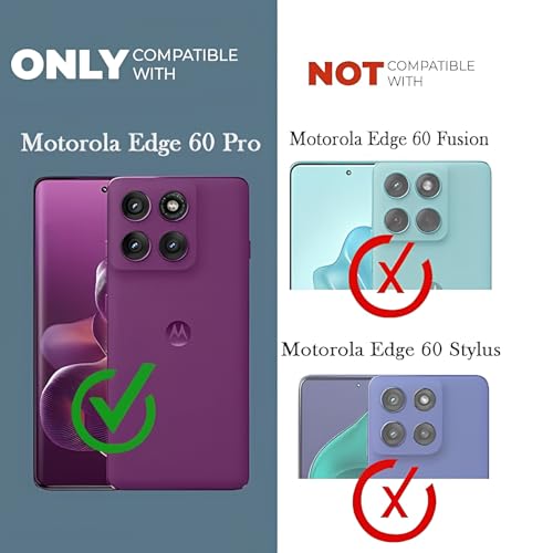 Image of Lifetime Anti-Yellow Clear Back Cover Case for Motorola Edge 60 Pro (Sleek Crystal Hard Back | Shockproof Protection with Camera Protection)