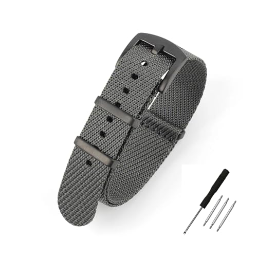 [�����ȓX] WCC00816 �i�C�������v�X�g���b�v 20mm 22mm �X�g���C�v���v�o���h �����p���v�o���h �~���^���[���X�g�o���h �A�N�Z�T���[ ���v�X�g���b�v(Gray 2,22mm)