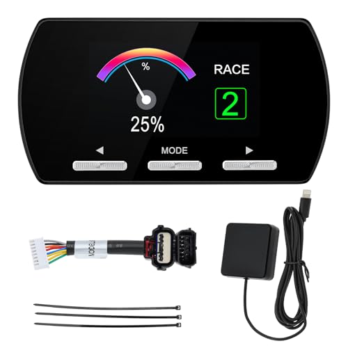 MH Throttle Response Controller, 1-9 Levels Acceleration, 11 Driving Modes, Electronic Accelerator Compatible for Dodge Challenger Ram Jeep Wrangler JK Cherokee Maserati Chrysler 300 (807）