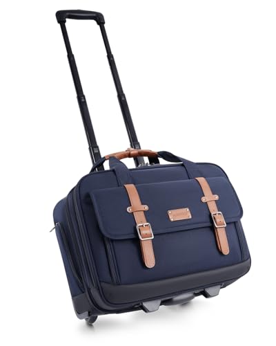 Rolling Laptop Bag 17 Inch Navy