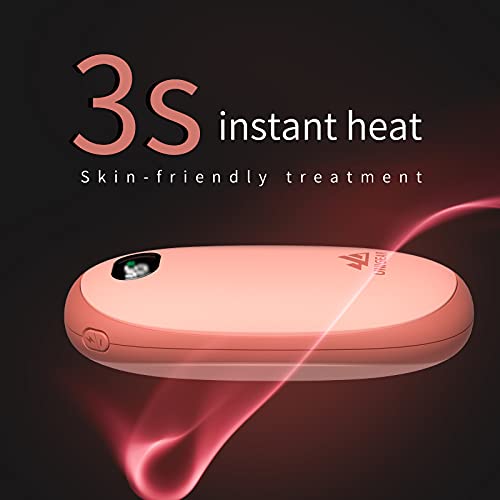 Unigear Handwärmer wiederaufladbar, 5200mAh Wiederverwendbare elektrische Handwärmer Powerbank USB tragbar mit freier… - Image 5