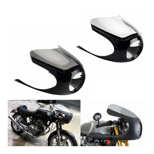 Carénage de moto rétro et déflecteur d'aileron avant haut de gamme pour optique 6-1/4 pouces