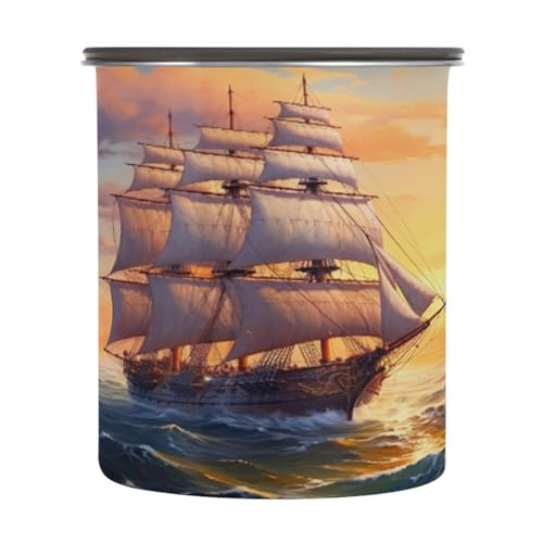 Envase hermético de acero inoxidable para café 30oz