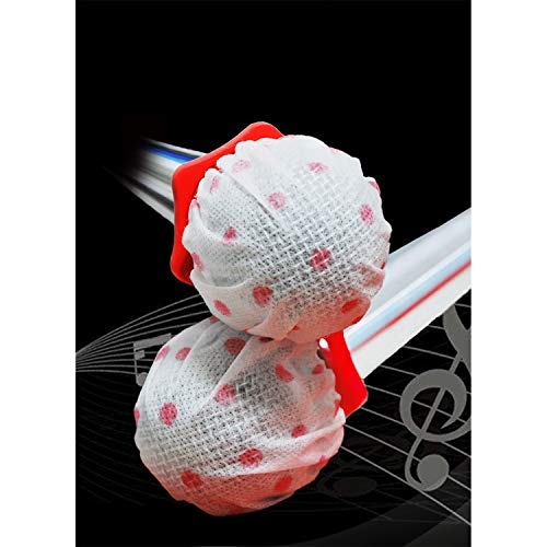 200pcs Disposable Microphone Cover, Non-Woven Elastic Band Handheld Mic Covers, Microphone Windscreen Protective Cover for KTV, Karaoke, Recording Studio, Stage Performance, News Interview (white） - Thumbnail 6