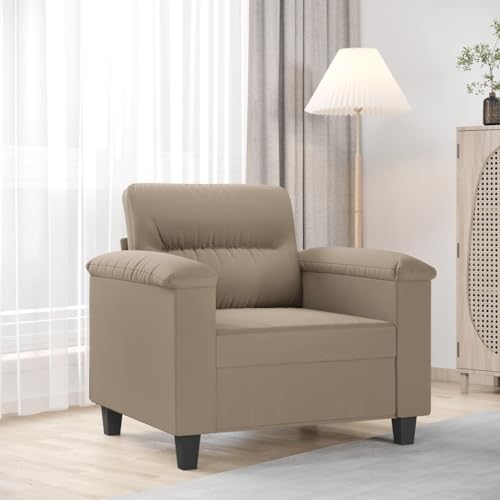 INLIFE Chaise de canapé Taupe 60 cm Tissu microfibreMeubles,Canapés-34.54 lb-Taupe-66369