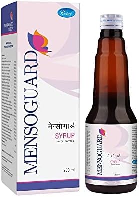 Leeford Mensoguard Syrup For women - 200mL (Pack of 3) | Helpful in Painful & Excess Menses | Enriched with powerful Ingredients like Ashwagandha, Gokhru & Arjun Chhal