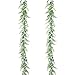 Magik 2-4 Pack 30 Feet Artificial Ivy Leaf Plants Faux Greenery Garland Plants Vine (2 Pack)