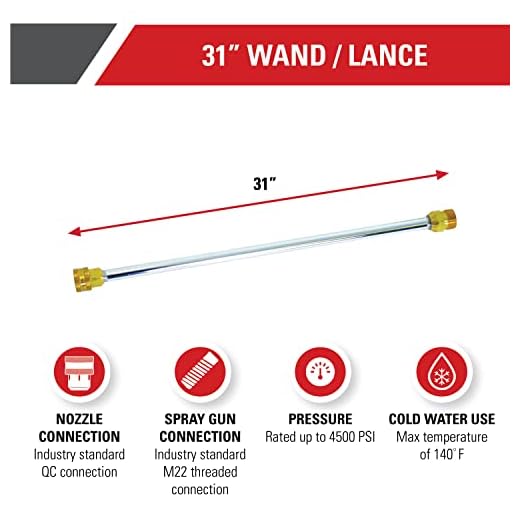 Simpson 31-Inch Pressure Washer Wand Extension