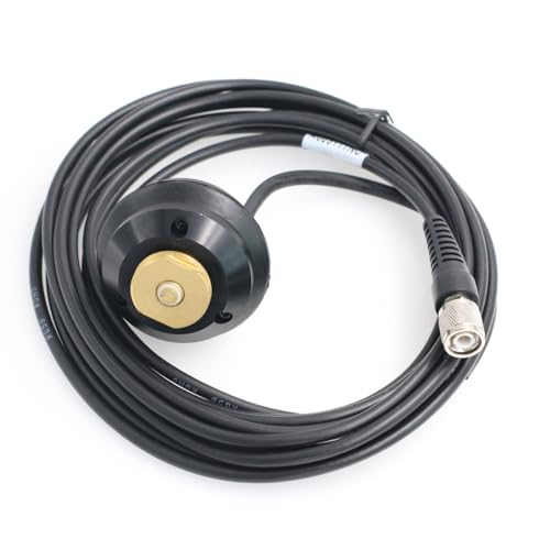 Cable TNC a NMO GPS UHF de 50' con soporte de poste para estación base Trimble y Leica
