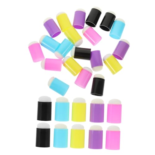 OSALADI Household Painting Dauber 20pcs Sponge Daubers Easy to Use for Art Craft and Stenciling Activities