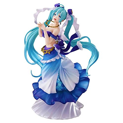 Anime Figur Hatsune Miku Taito Prize Mermaid Ver.Action Figur Sakura Modell aus PVC Puppe Dekoration Tischspielzeug Geburtstagsgeschenk Cover