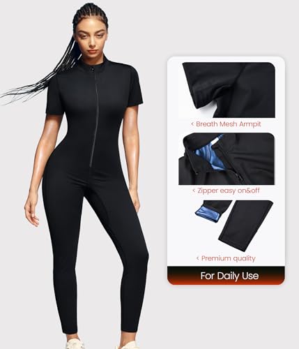 Traje de sauna Junlan para mujer con acabados de alta densidad 2