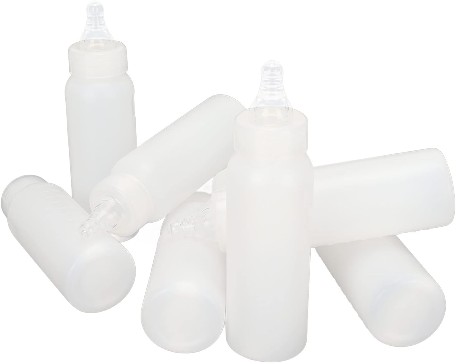 Pet Supplies Rengu Small Animal Bottle, 250ml Pet Milk Bottle 10pcs