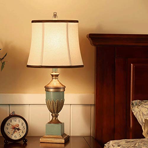 Lampe de chevet de chambre à coucher rétro aux finitions soignées - 5