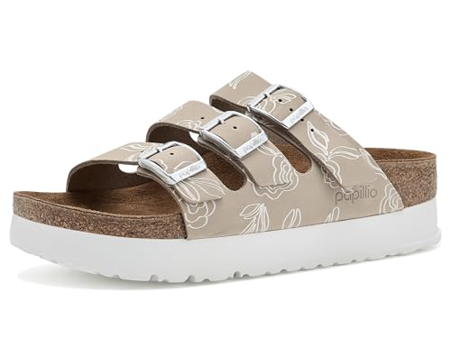 Image of Birkenstock womens Papillio Florida Platform - Printed