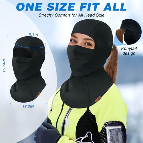 Windproof Neck Warmer for Men - Ski Mask Balaclava - Image 5