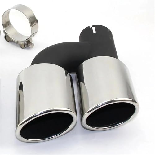 Tuyaux d'échappement voiture A6 A7 S6 S7 acier inox droit CLAMP
