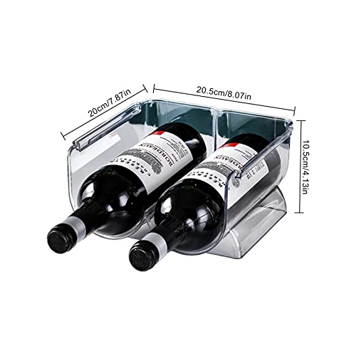 Organizador de Botellas Apilable de Plástico Transparente miniatura 2