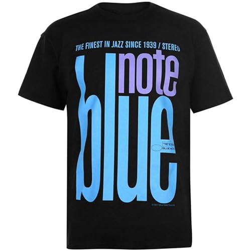 Blue Note T Shirt Mens Gents tee Top Cotton Crew Neck Unisex Short Sleeve T-Shirt XL