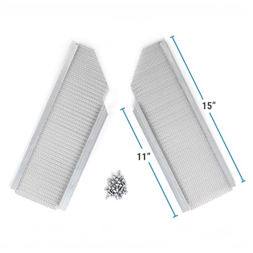Image of RAPTOR GUTTER GUARD High Flow Inside Miter Kit - 3pk (Fits 5 inch Gutter)