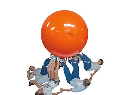 Gymnic Megaball: Group Activity Fitness Ball, Orange (150 Cm) #TOP2
