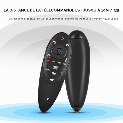 TV Télécommande,Tangxi Télécommande de Remplacement Intelligente pour LG Smart TV 3D AN-MR500G AN-MR500 MBM63935937 – vue 3