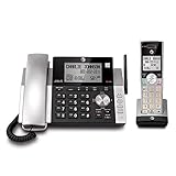 AT&T CL84115 6.0 Expandable Corded/Cordless Phone System With Digital Answering System