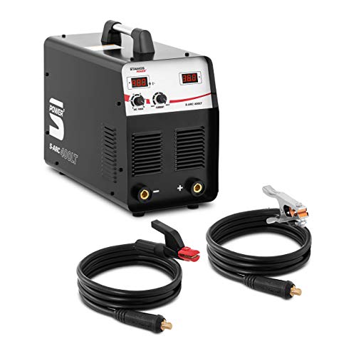 Stamos Power² S-ARC 400LT Elektrode lasapparaat - 400 A - Arc Force MMA 2 LED-displays Hot Start, Arc Force, Anti-Stick GBT-omvormer