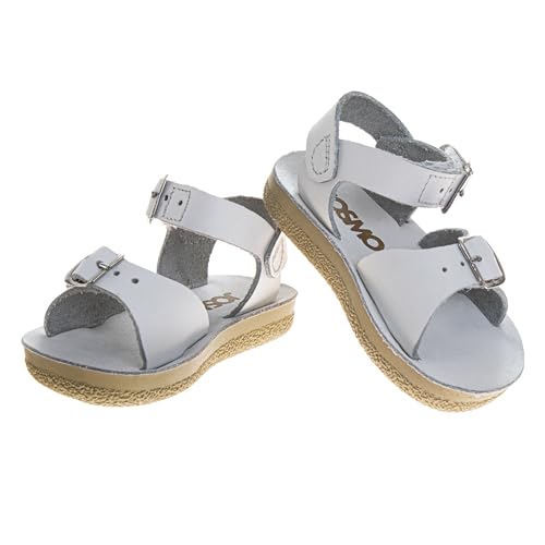 Josmo Girl's Adjustable Strap Buckles Open Toe Shoe Summer Sandal4