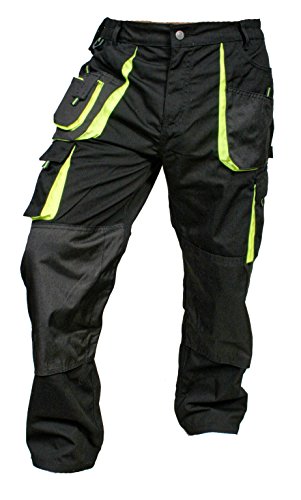 Juicy Trendz Work Trousers for Men - Men's Work Utility & Safety Pants for Construction and Outdoor Activities