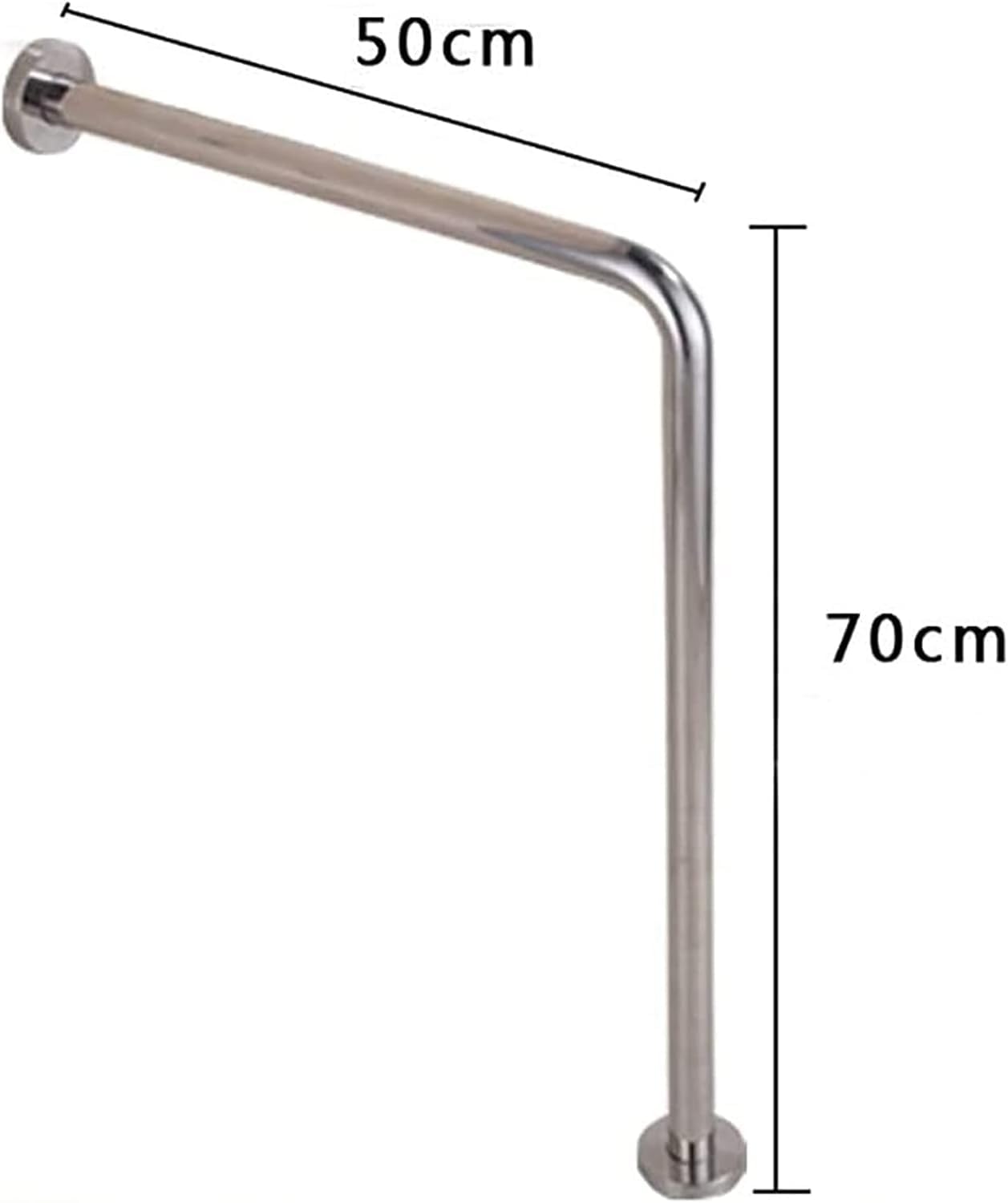 Manijas, reposabrazos, soportes de seguridad, rieles antideslizantes, toalleros en forma de L de acero inoxidable 304, toalleros angulares.