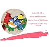 Spoontiques - Garden Decor - Bright Birds Stepping Stone - Decorative Stone for Garden