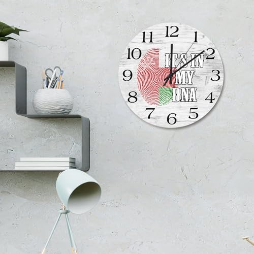 Horloge murale drapeau Oman idée cadeau salon et chambre 30cm