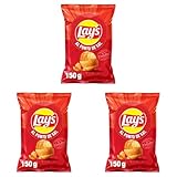 Lay'S Patatas Fritas Al Punto de Sal, 150g (Paquete de 3)