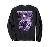 18MARF00060A-001 Marvel Infinity War Thanos Purple Distressed Sudadera