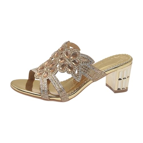 Sandales talons aiguilles strass pour sublimer vos pieds