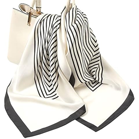 MAIRY Head Scarfs for Women Women's Scarves & Wraps Silk Bandana Hair Wrap for Sleeping Satin Fashion Neckerchief Hijab GBSD15902 Cover