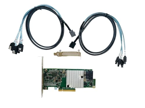Contrôleur SAS3008 9300-8i Mode IT 12G pour serveur unRAID stockage réseau NAS