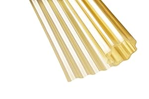 Unbekannt 300001500g Wellplatte Transparent 30m Rolle