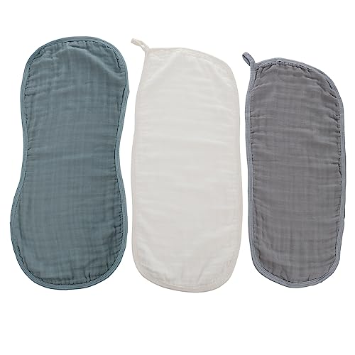 LIFKOME Toallas De Eructo para Niño Niña Pack De Toallas Absorbentes para Recién Nacidos Ideales para Limpiar Saliva y Eructos Ropa De Eructo para Niña Suaves y Cómodas