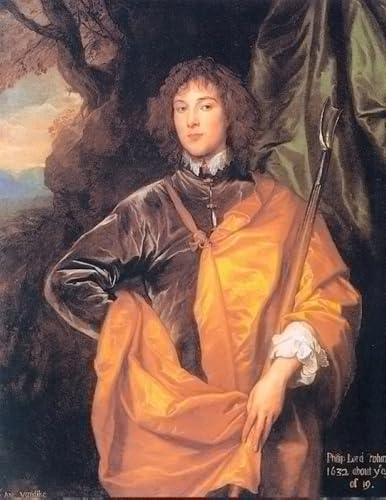 Tableaux sur toile célèbres peintures Van Dyck Lord Wharton art moderne 60x90