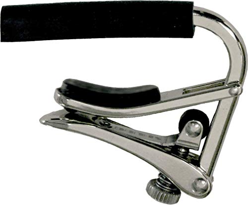 SHUBB - C1 Original Guitar Capo, Silver Standard