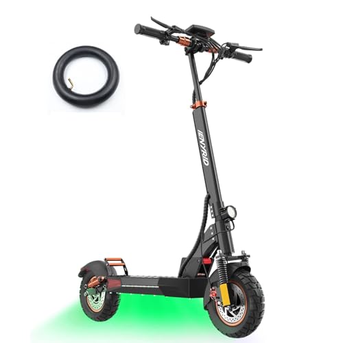 Patinete eléctrico para Adultos, iENYRID 48V 12.5AH Patinete eléctrico Plegable, Plegable, Velocidad rápida, 35 km de Largo Alcance Pantalla LCD de Doble frenado