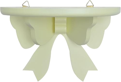 Miniatura 10 de Zerodeko Estante flotante para libros, estantes de pared de madera, con forma de arco estante flotante de madera rosa, estante de exhibición de