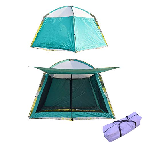Carpa ligera de camping tipo domo para 5-8 personas impermeable miniatura 1