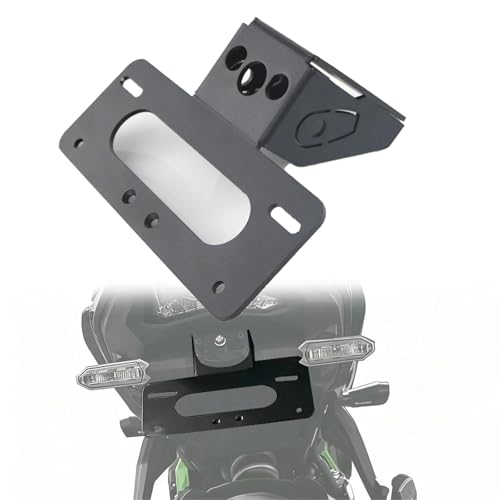 Support de plaque Kawasaki Z650 ABS 2020 2021 2022 2023 2024 arrière moto