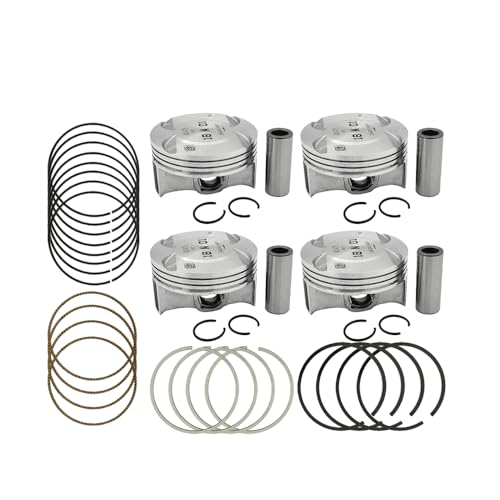 STD Engine Piston & Pin & Piston Ring Kit Fit for Chevy Sonic Cruze Aveo Cruze Limited Aveo5 1.8L 2011-2018, Replace 55567934 55574537 25192330 55567940